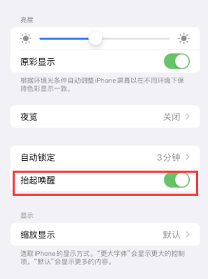 东辽苹果授权维修站分享iPhone轻点无法唤醒怎么办