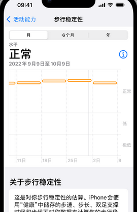 东辽iPhone手机维修如何在iPhone开启'步行稳定性通知'