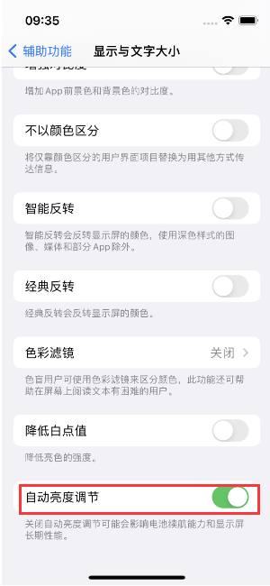 东辽苹果15维修店分享iPhone 15 Pro系列屏幕亮度 