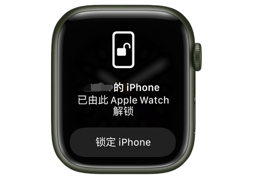 东辽苹果手机维修分享用 AppleWatch 解锁配备面容 ID 的 iPhone方法 