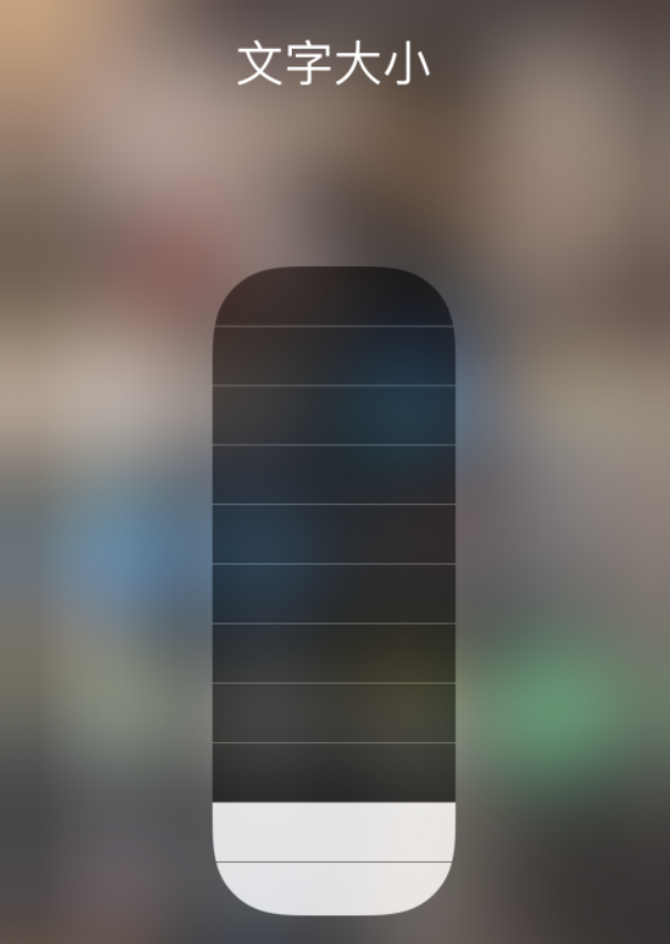 东辽苹果手机维修分享小技巧：在 iPhone 控制中心快速调节字体大小 